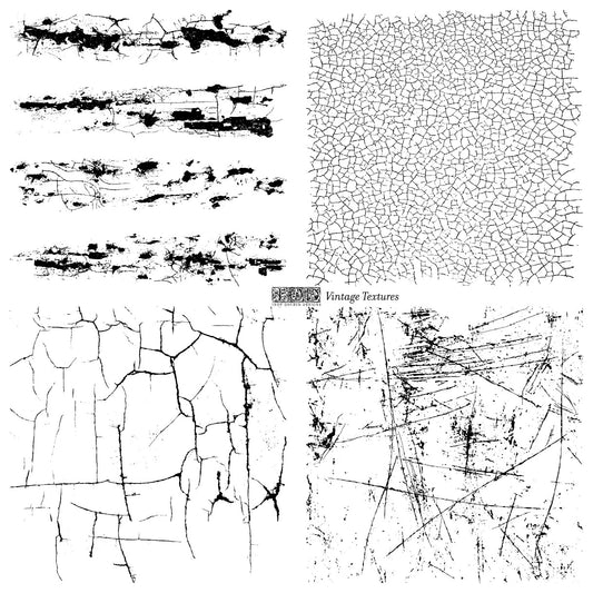 IOD Decor Stamp - Vintage Textures