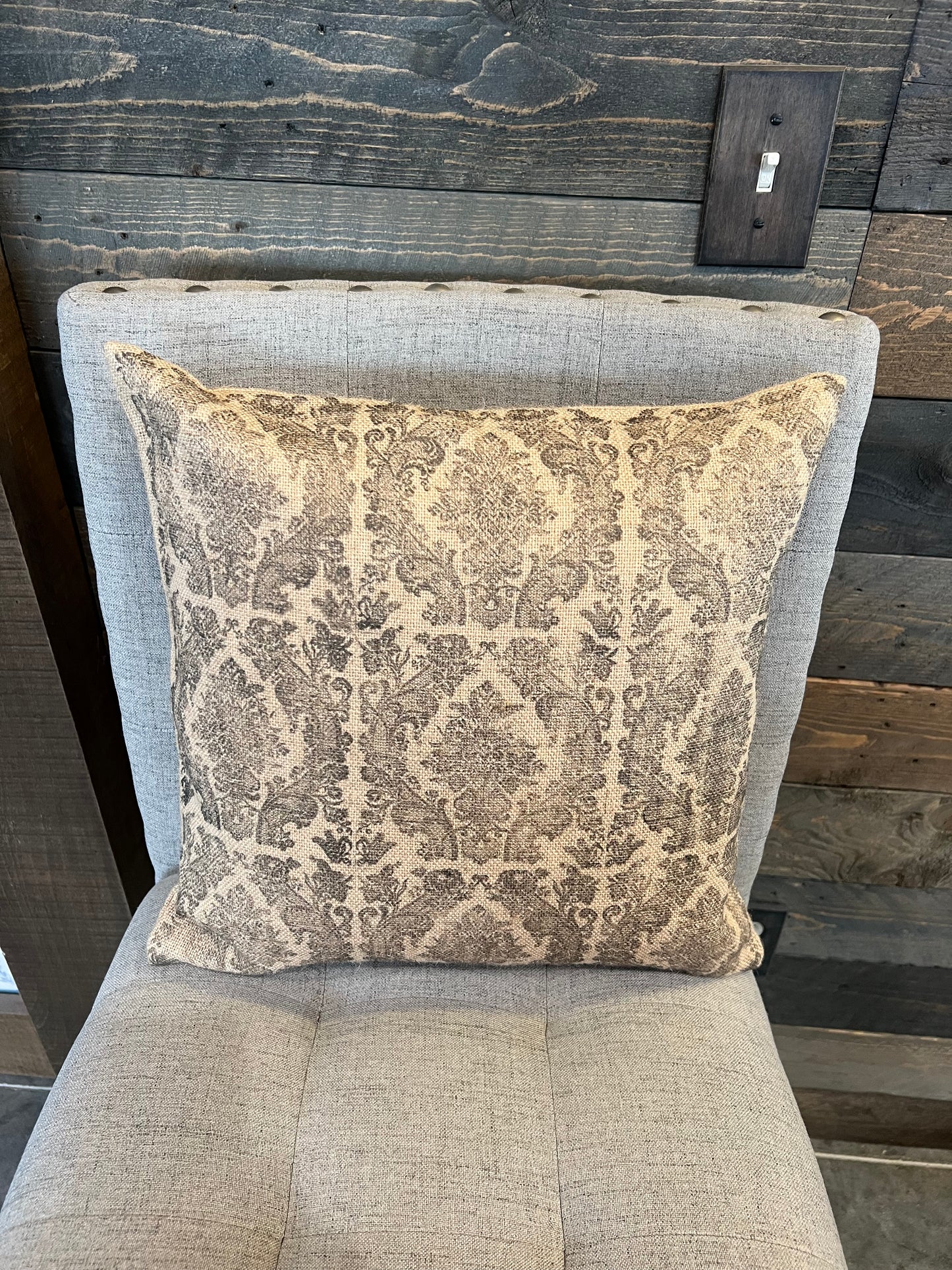 Timber & Grace - Vintage Burlap Pillow