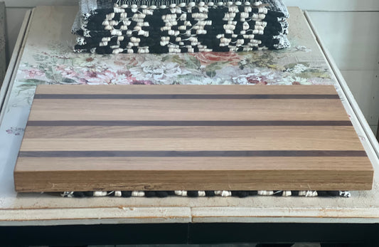 Timber & Grace - Oak & Walnut Butcher Block Cutting Board