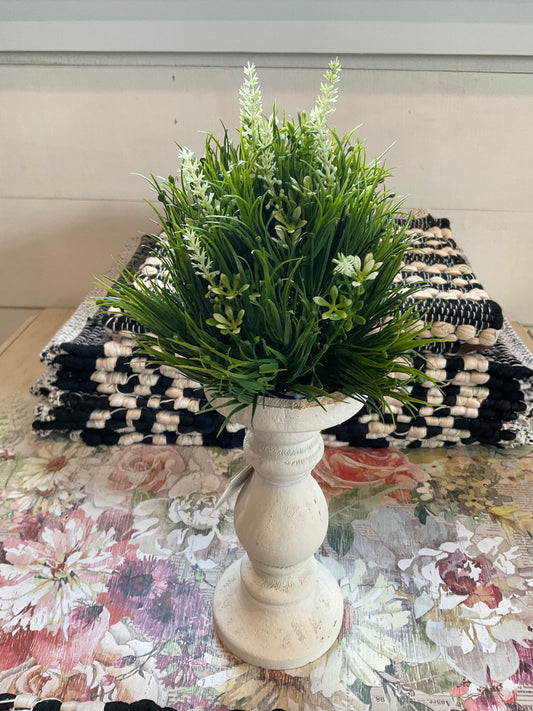 Ragon House - 7” Indian Tree Spurge & Lilac Half Sphere