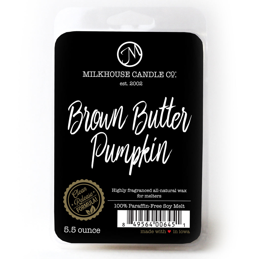 Milkhouse Candle Company - Brown Butter Pumpkin Creamery Fragrance Melts