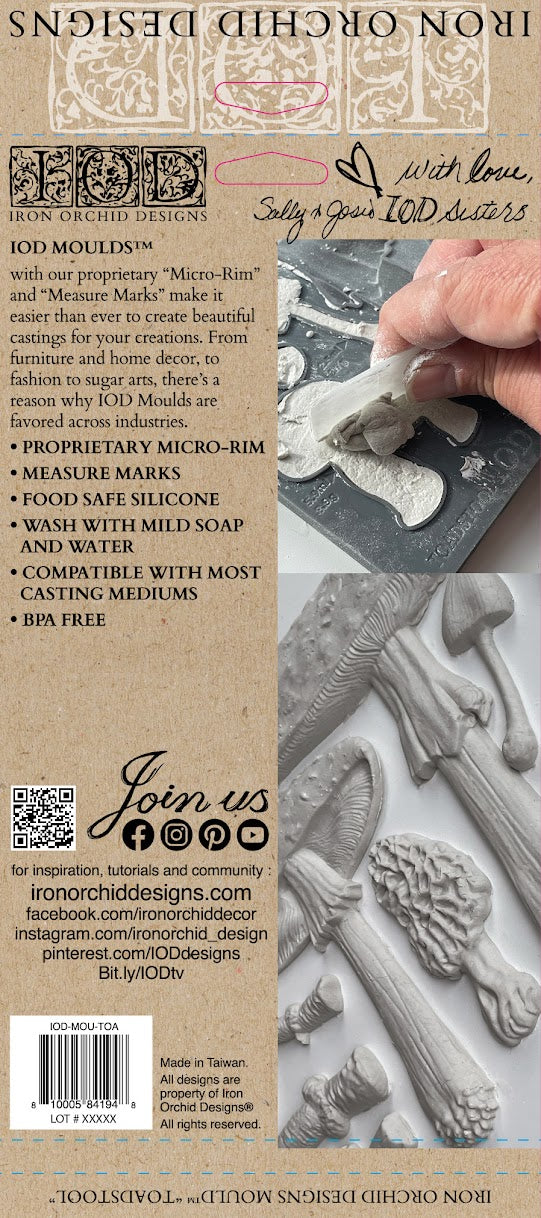 IOD Mould - Toadstool