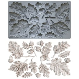 IOD Mould - Oak Leaves & Acorns