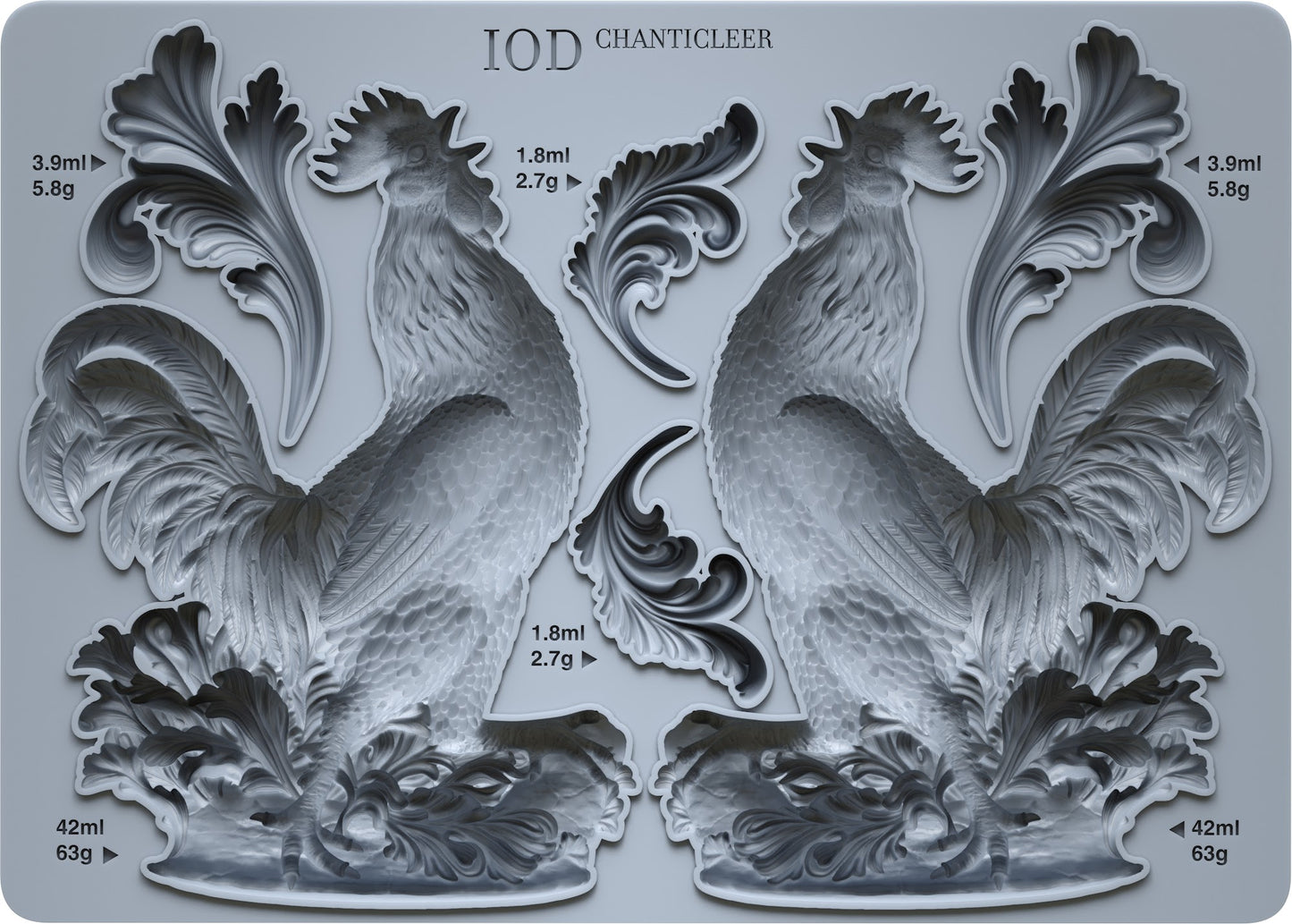 IOD Mould -  Chanticleer