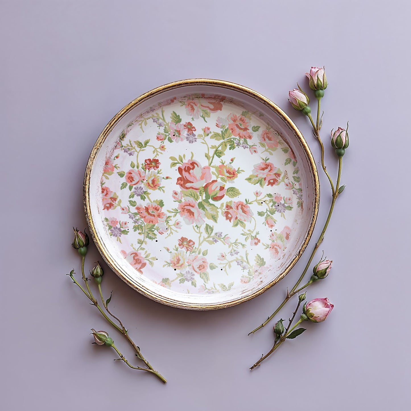 IOD Paint Inlay - Ditsy Blooms