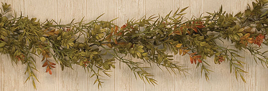 CWI - Boxwood Dill Leaves Garland