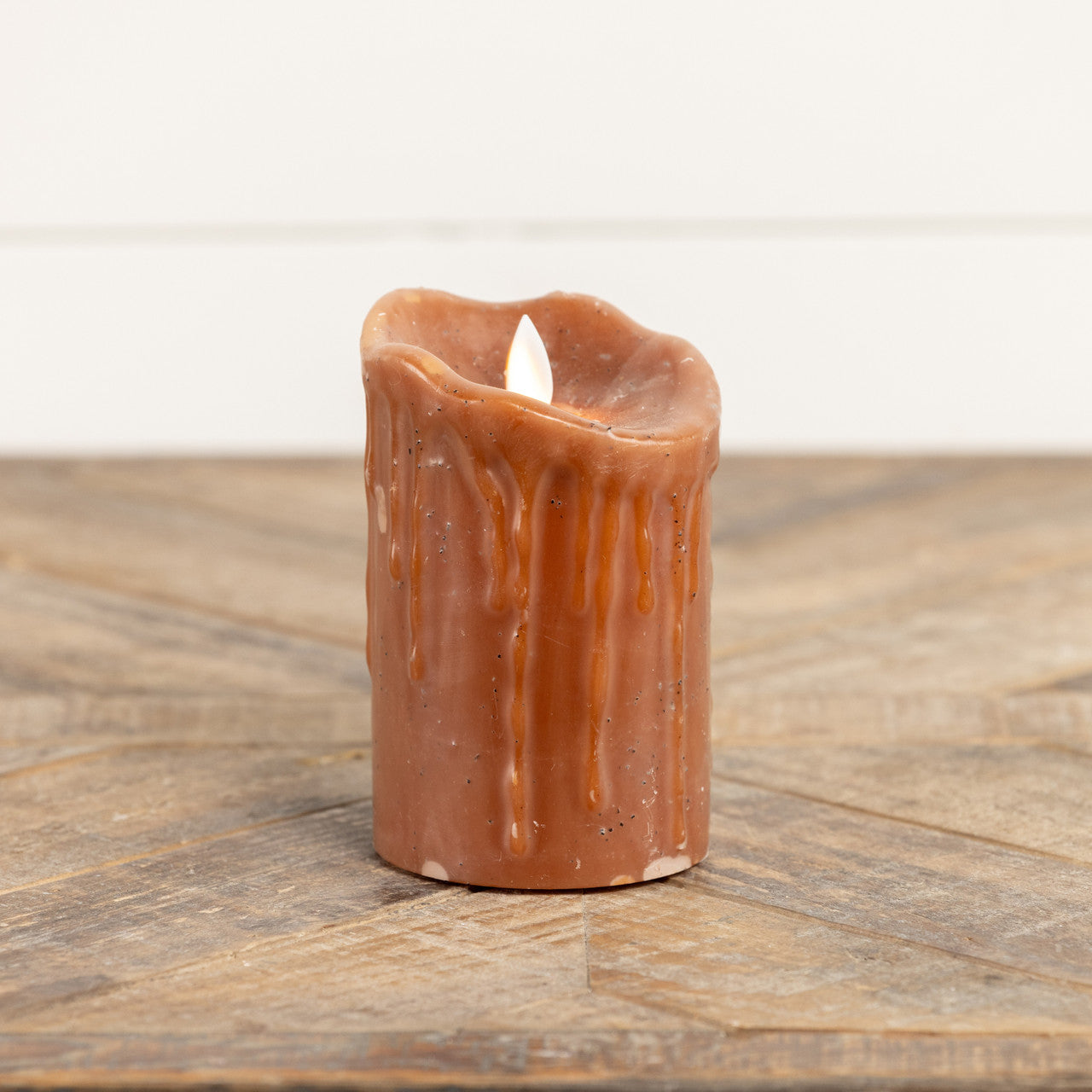 Ragon House - 5” Moving Flame Bronze Pillar Candle