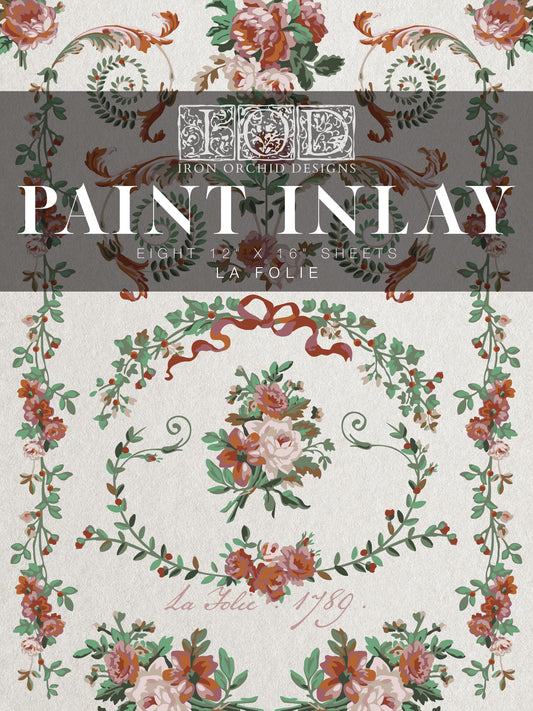 IOD Paint Inlay - La Folie