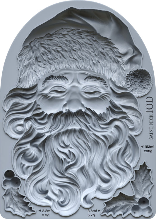 IOD Mould - Saint Nick