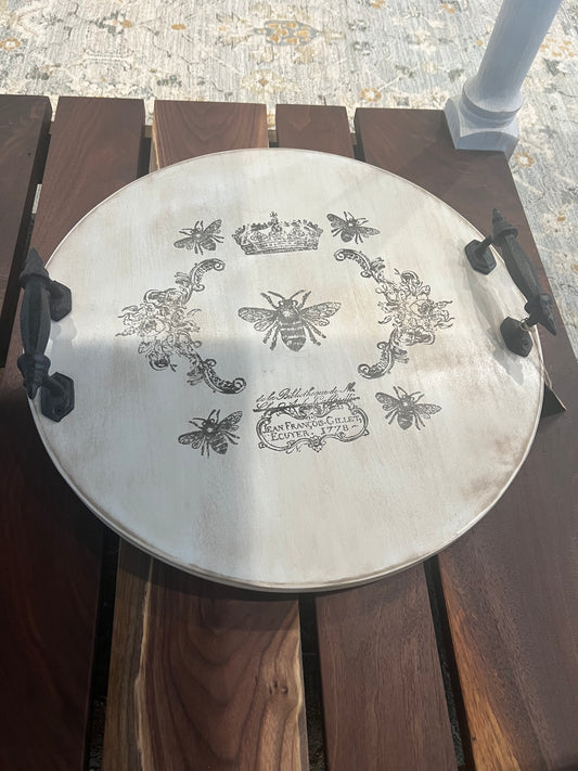 Timber & Grace - Decorative Lazy Susan - 18”