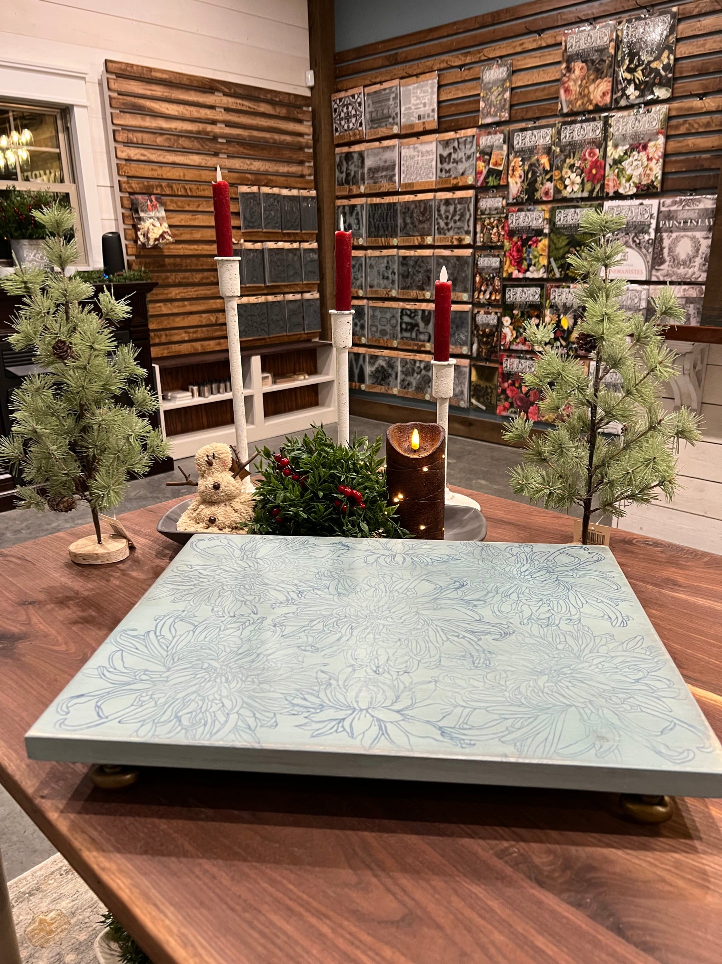 Timber & Grace - Peony Decorative Wooden Riser