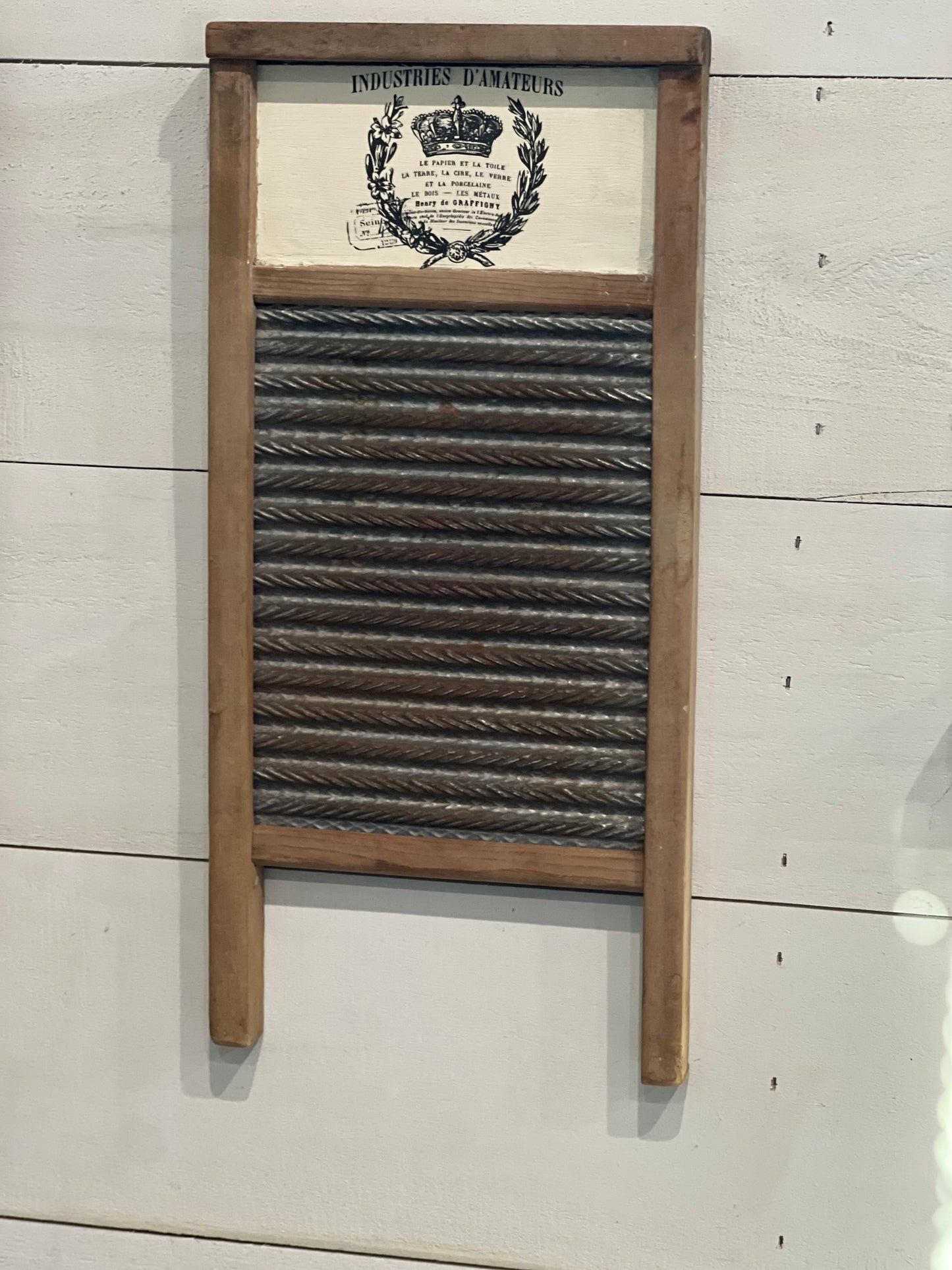 Timber & Grace - Washboard Wall Decor