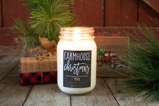 Milkhouse Candle Company - Farmhouse Mason Jar - Farmhouse Christmas