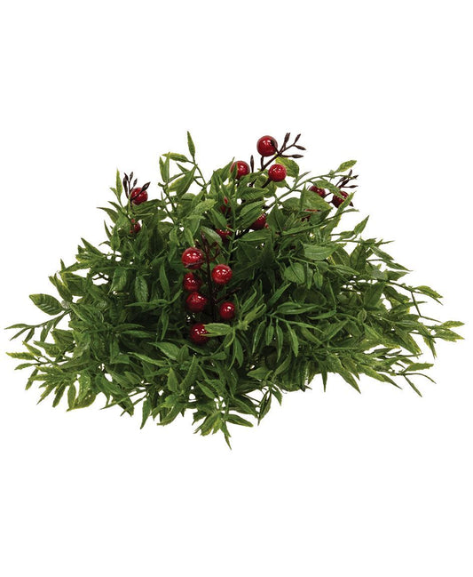 Col House Designs - Lady Ruscus & Berries 6.5" Half Sphere