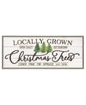 Col House Design - Weathered Locally Grown Christmas Trees Sign