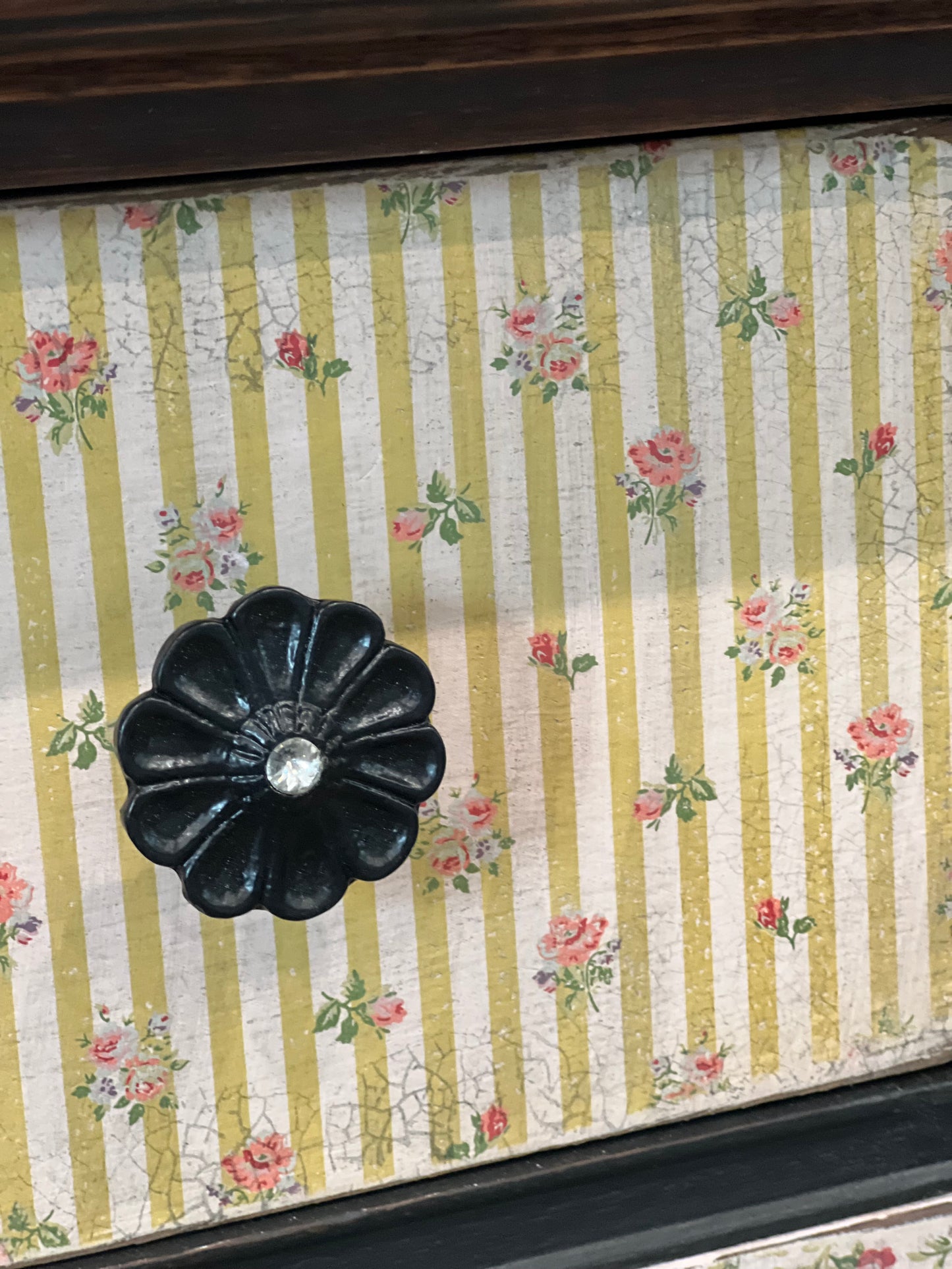 Timber & Grace - Antique Vintage Floral Dresser