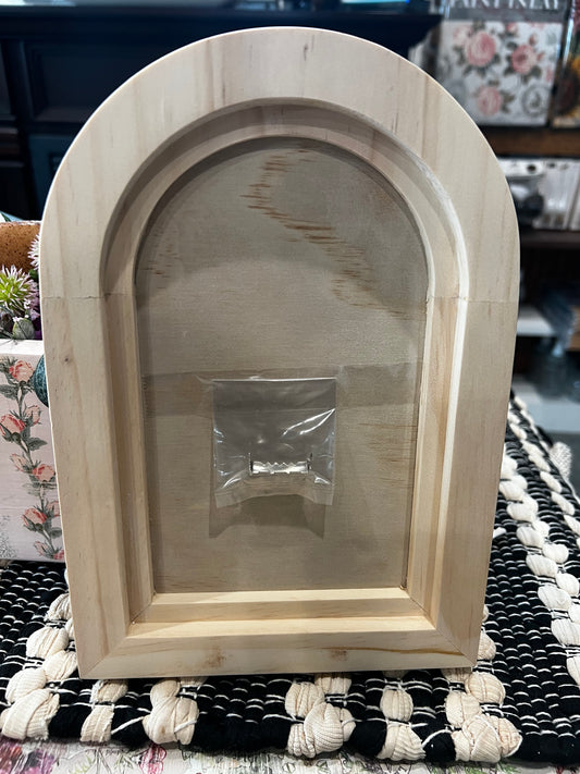 IOD Small Arched Wood Gallery Blank
