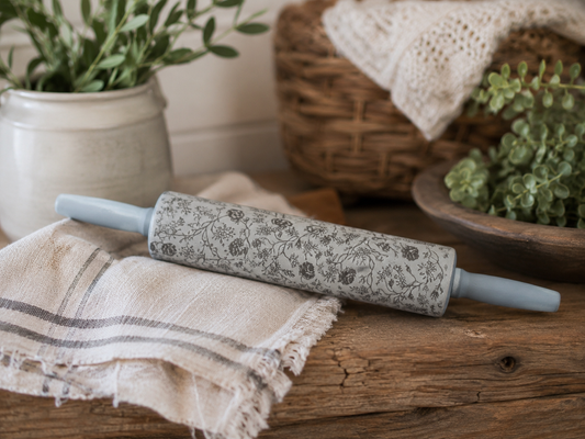 Timber & Grace Vintage Cottage Rolling Pin
