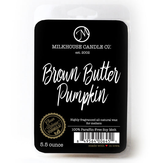 Milkhouse Candle Company - Brown Butter Pumpkin Creamery Fragrance Melts