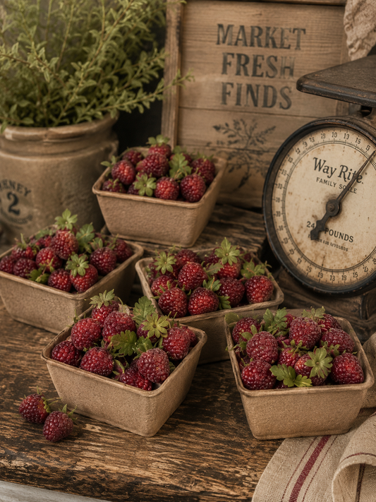 Ragon House - Carton of Raspberries