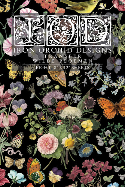 IOD Transfer - Wild Bloemen