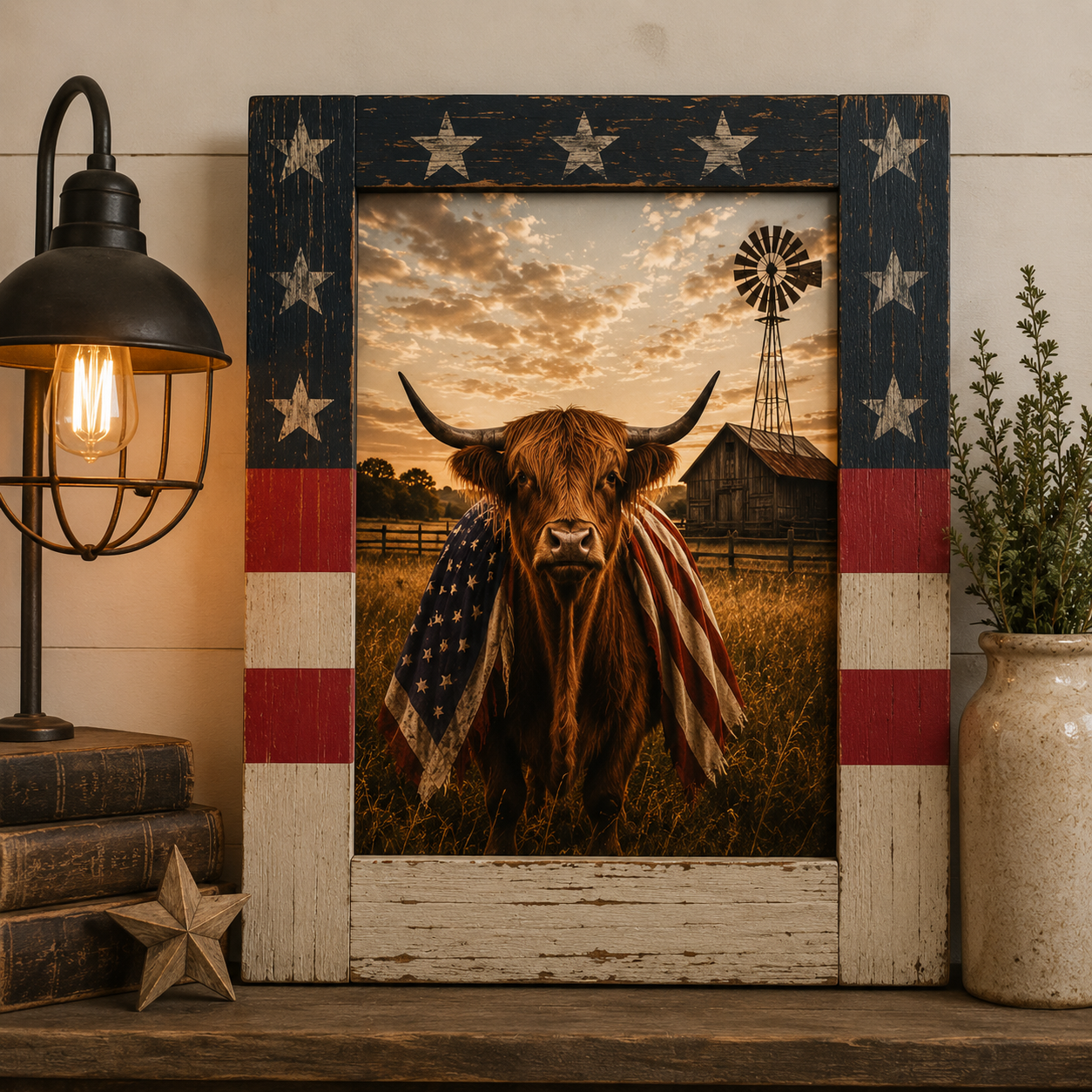 Timber & Grace - Defend Her - Handcrafted Framed Art