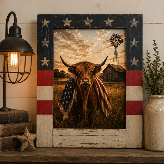 Timber & Grace - Defend Her - Handcrafted Framed Art