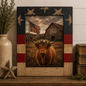 Timber & Grace - Miss Liberty - Handcrafted Framed Art