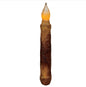 The Hearthside Collection - 6” Burnt Mustard Timer Taper