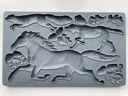 IOD Mould - Horse & Hound