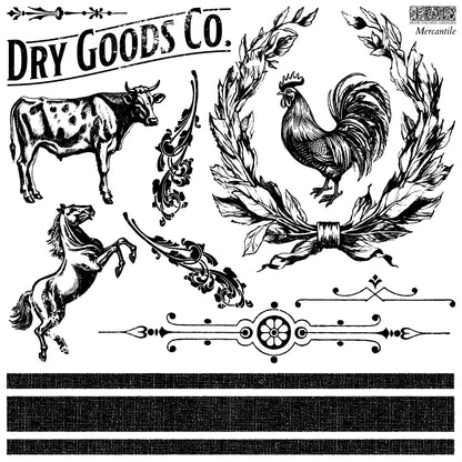 IOD Decor Stamp - Mercantile