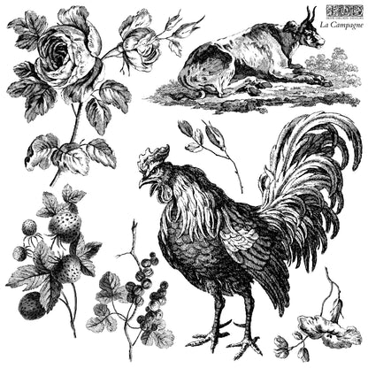 IOD Decor Stamp - La Campagne