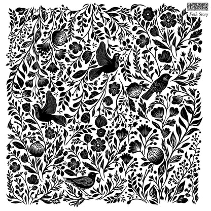IOD Decor Stamp - Folk Story