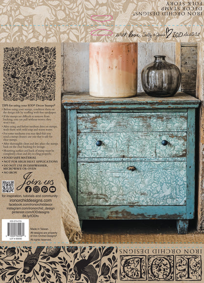IOD Decor Stamp - Folk Story