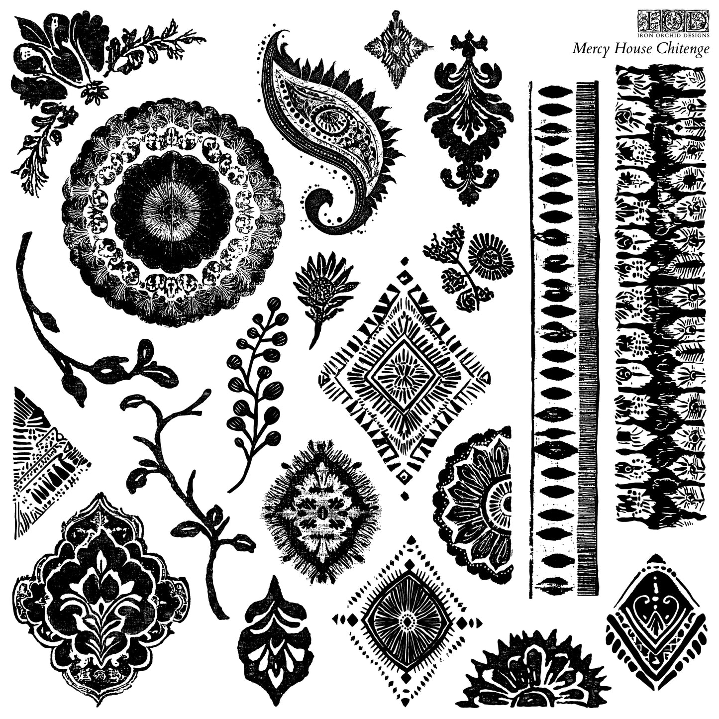 IOD Decor Stamp - Mercy House Chitenge