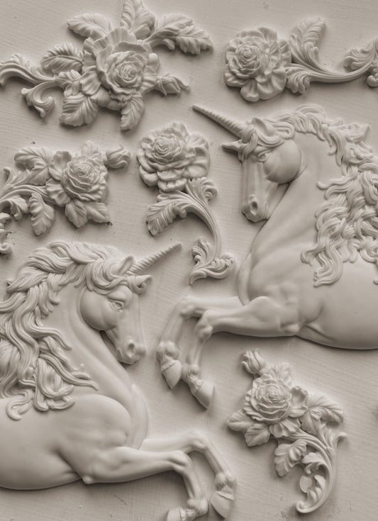 IOD Mould - Unicorns