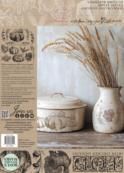 IOD Decor Stamp - Autumn Blessings