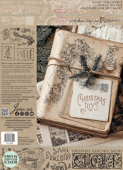 IOD Decor Stamp - Christmas Post