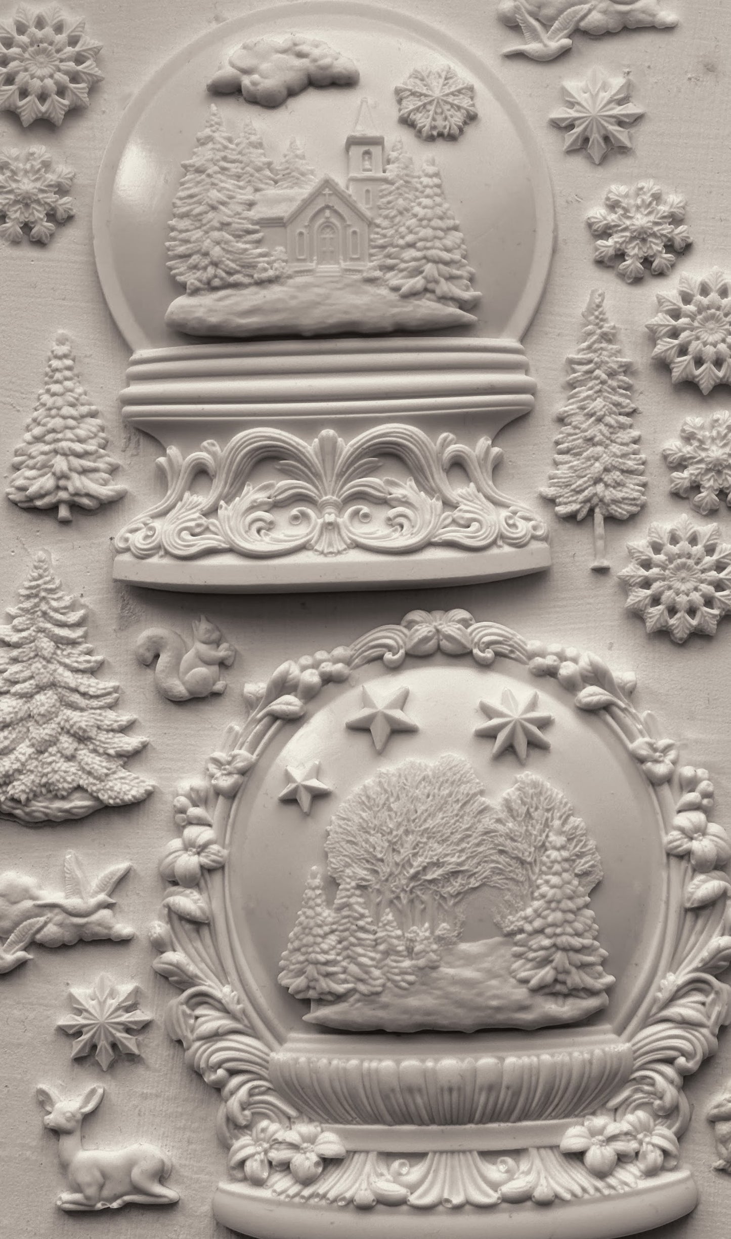 IOD Mould - Snow Globes