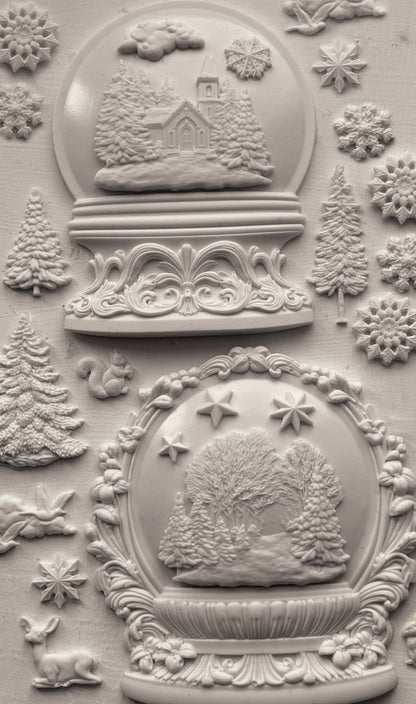 IOD Mould - Snow Globes