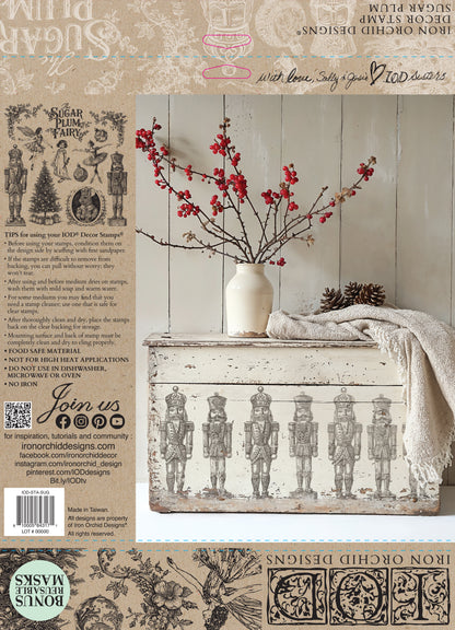 IOD Decor Stamp - Sugar Plum