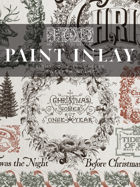 IOD Paint Inlay - Twelfth Night