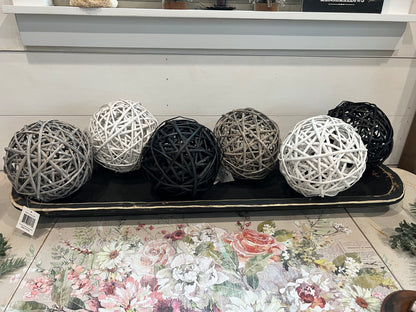Extra Large Black Dough Bowl
