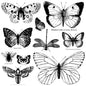 IOD Decor Stamp - Butterflies