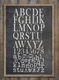 IOD Decor Stamp - Typesetting
