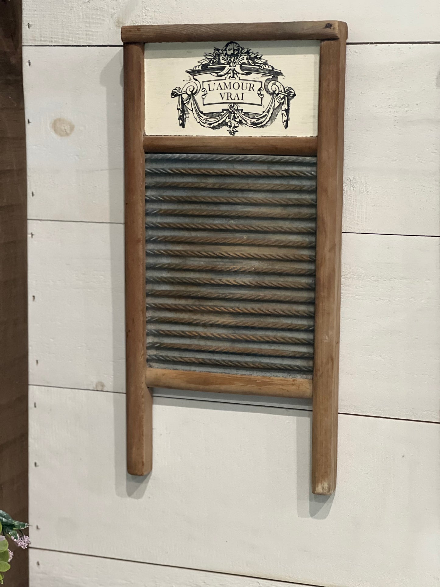 Timber & Grace - Washboard Wall Decor