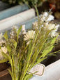 Ragon House - White Pom Pom Wildflower Spray