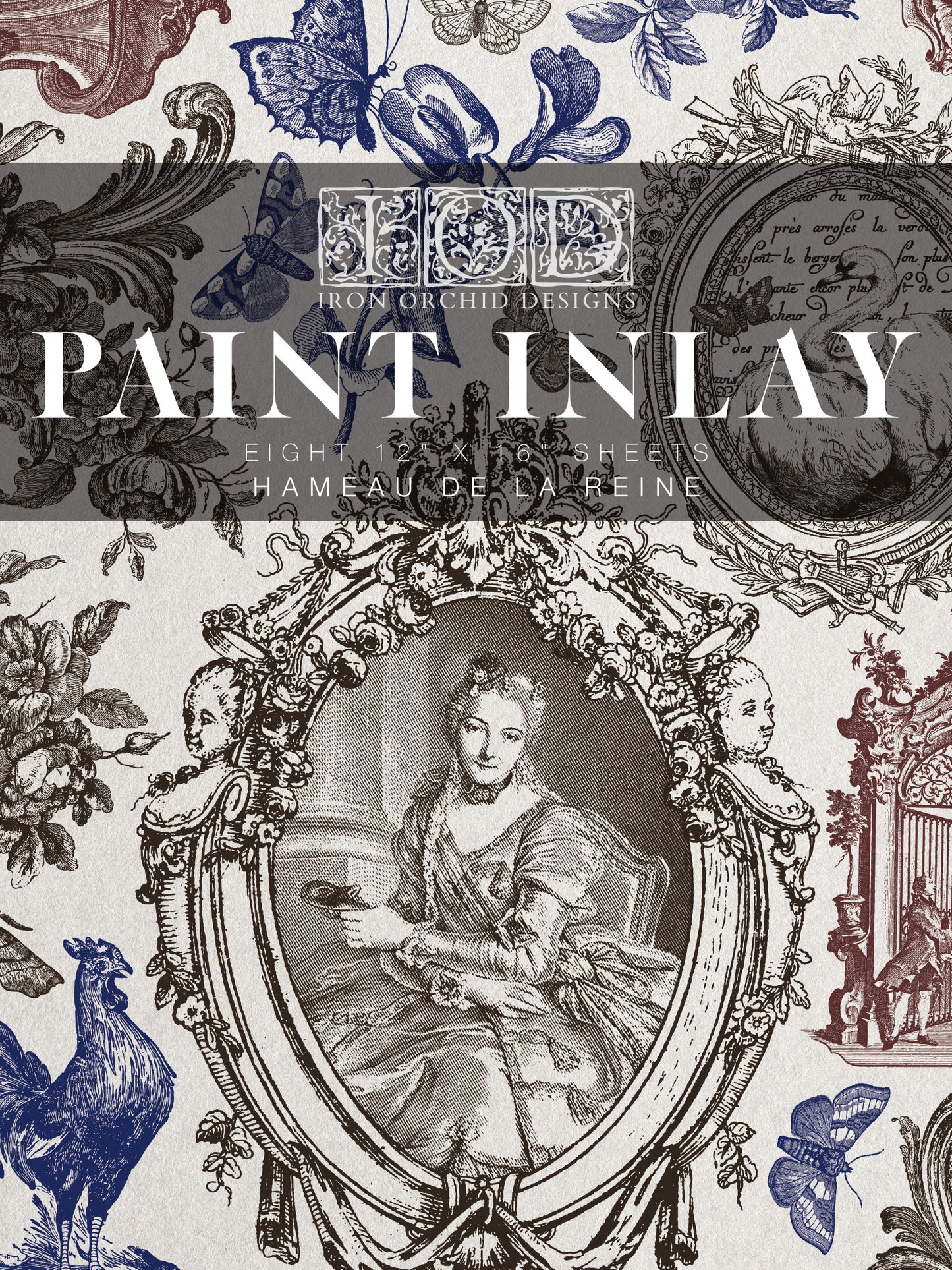 IOD Paint Inlay - Hameau de la Reine