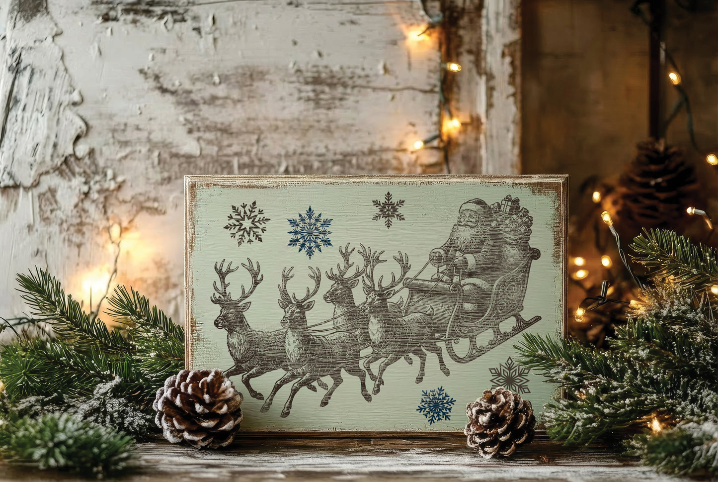 IOD Paint Inlay - The North Pole