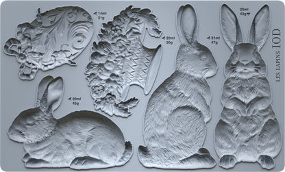 IOD Mould - Les Lapins